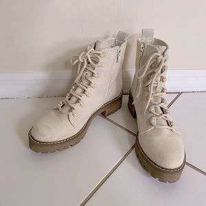 Universal Thread Lace-up Combat Boots